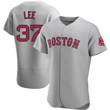 Bill Lee Men's Authentic Boston Red Sox Gray Road Jersey