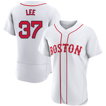 Bill Lee Men's Authentic Boston Red Sox White 2021 Patriots' Day Jersey
