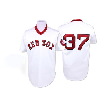 Bill Lee Men's Replica Boston Red Sox White Throwback Jersey