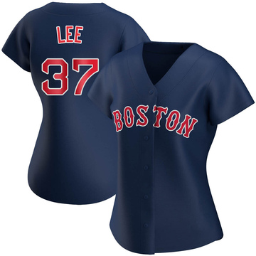 Bill Lee Women's Authentic Boston Red Sox Navy Alternate Jersey