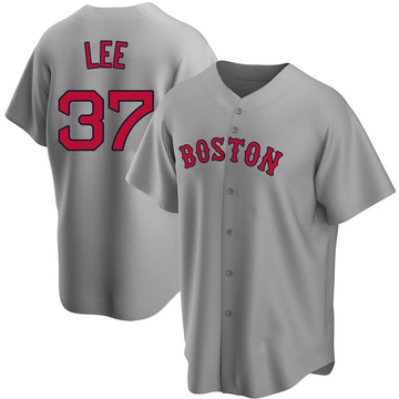 Bill Lee Youth Replica Boston Red Sox Gray Road Jersey
