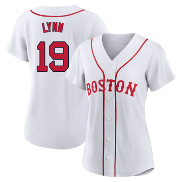 Fred Lynn Women's Boston Red Sox Road Jersey - Gray Authentic