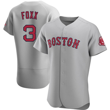 Jimmie Foxx Men's Authentic Boston Red Sox Gray Road Jersey