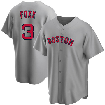 Jimmie Foxx Men's Replica Boston Red Sox Gray Road Jersey