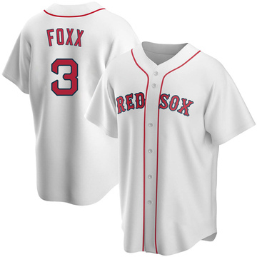 Jimmie Foxx Men's Replica Boston Red Sox White Home Jersey