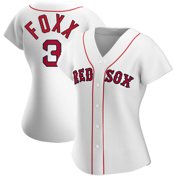 Jimmie Foxx Women's Authentic Boston Red Sox White Home Jersey