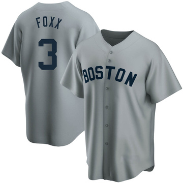 Jimmie Foxx Youth Replica Boston Red Sox Gray Road Cooperstown Collection Jersey