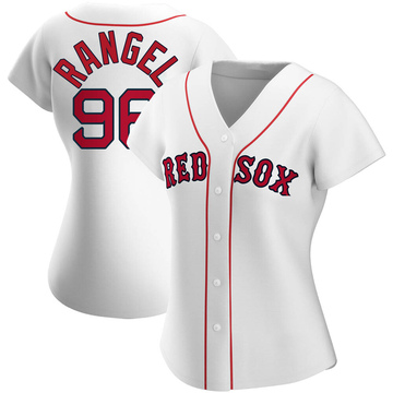 Oscar Rangel Women's Authentic Boston Red Sox White Home Jersey