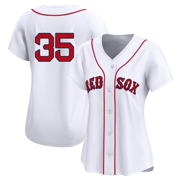 Steven Wright Women's Limited Boston Red Sox White 2nd Home Jersey