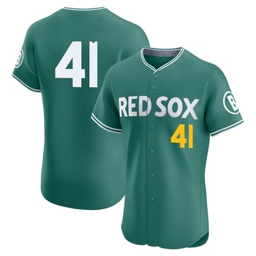 Tyron Guerrero Men's Elite Boston Red Sox Green 2025 City Connect Jersey