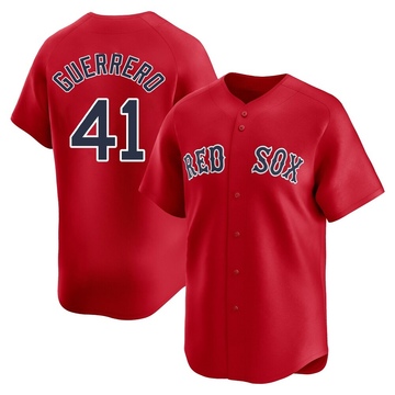 Tyron Guerrero Youth Limited Boston Red Sox Red Alternate Jersey