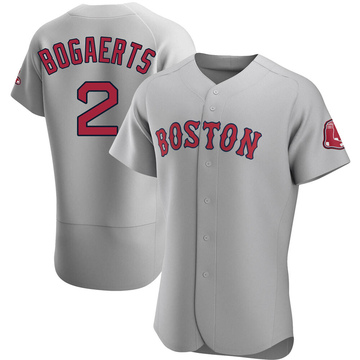 Xander Bogaerts Men's Authentic Boston Red Sox Gray Road Jersey