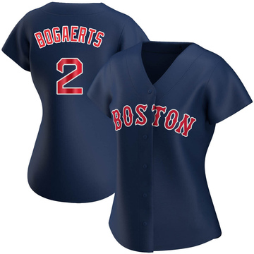 Xander Bogaerts Women's Authentic Boston Red Sox Navy Alternate Jersey