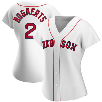 Xander Bogaerts Women's Authentic Boston Red Sox White Home Jersey